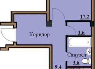 Продам 1-ком. квартиру, 44.9 м2, Ессентуки, Звёздная улица