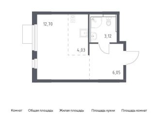 Квартира на продажу студия, 25.9 м2, Московская область, жилой комплекс Мытищи Парк, к5
