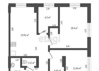 Продам 3-комнатную квартиру, 76 м2, Симферополь, ЖК Альфа, улица Воровского, 24А