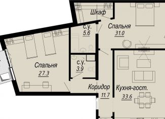 Продам 2-комнатную квартиру, 117.6 м2, Санкт-Петербург, муниципальный округ Аптекарский Остров