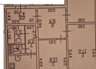 Продаю трехкомнатную квартиру, 77 м2, Санкт-Петербург, улица Маршала Казакова, 44к1, ЖК Южный