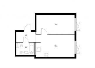 Продается 1-комнатная квартира, 41.5 м2, Москва, метро Коломенская