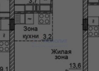 Продаю квартиру студию, 20 м2, Нижний Новгород, ЖК Новая Кузнечиха, Новокузнечихинская улица, 6