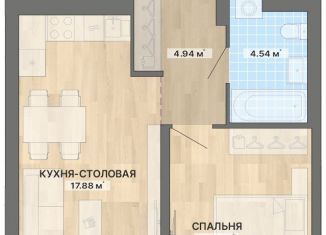 Продам однокомнатную квартиру, 46 м2, Екатеринбург, улица Уральских Рабочих, улица Уральских Рабочих