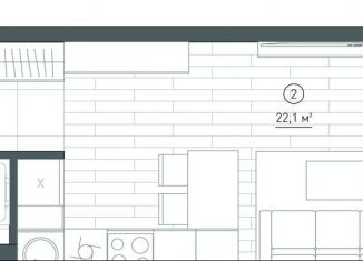 Продается квартира студия, 25.3 м2, Москва, улица Академика Королёва, вл13, Останкинский район