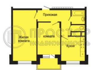 Продажа двухкомнатной квартиры, 55.7 м2, Красногорск, улица Геологов, 17, ЖК Геолог