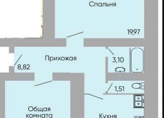 2-ком. квартира на продажу, 69 м2, Ростовская область, улица Вересаева, 103Вс1