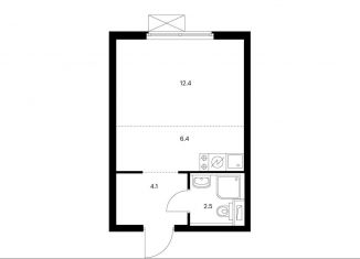 Продается квартира студия, 25.4 м2, Котельники, ЖК Белая Дача Парк