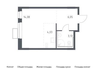Продажа квартиры студии, 27.3 м2, Московская область, жилой комплекс Егорово Парк, к2