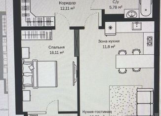 Продаю двухкомнатную квартиру, 64 м2, Новосибирск, Московская улица, 77, метро Октябрьская
