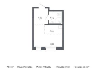 Продам квартиру студию, 22.8 м2, Тюменская область, жилой комплекс Чаркова 72, 2.2