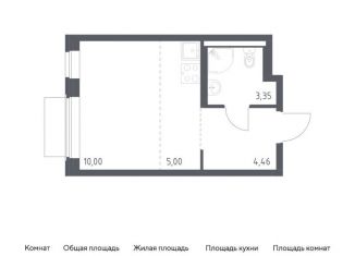 Квартира на продажу студия, 22.8 м2, поселение Марушкинское