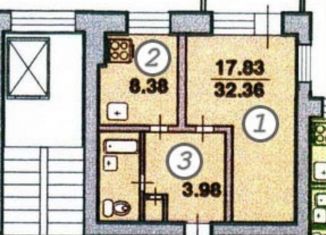 Продам 1-комнатную квартиру, 33.2 м2, Санкт-Петербург, проспект Ветеранов, метро Проспект Ветеранов