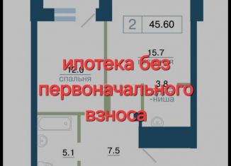 Продажа 2-комнатной квартиры, 45.6 м2, Красноярск
