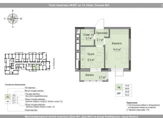 Продаю 1-ком. квартиру, 30.6 м2, Удмуртия, Игринская улица, 12