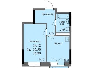 Продается однокомнатная квартира, 35.5 м2, Ижевск, Первомайский район, улица Ключевой Посёлок, 23литА