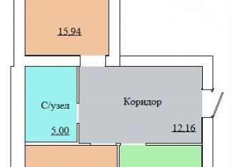 Продажа двухкомнатной квартиры, 68.1 м2, Ярославль
