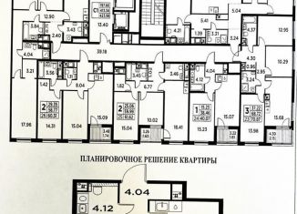 1-комнатная квартира на продажу, 40.1 м2, Санкт-Петербург, муниципальный округ Малая Охта, проспект Энергетиков, 2к1