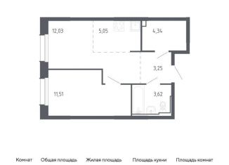 Продажа 1-комнатной квартиры, 39.8 м2, Владивосток, Ленинский район