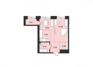 Продажа 2-комнатной квартиры, 42.6 м2, Хабаровск, Албанский переулок