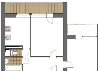 Продам двухкомнатную квартиру, 54 м2, Москва, Заревый проезд, 10, Заревый проезд