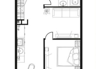 Двухкомнатная квартира на продажу, 45 м2, Ростов-на-Дону, ЖК Гринсайд