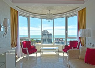 Трехкомнатная квартира на продажу, 119.8 м2, Сочи, Гагринская улица, 10, ЖК Миллениум Тауэр