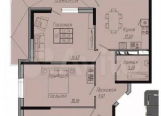 Продаю 3-ком. квартиру, 96.2 м2, Краснодар, Стахановская улица, 1, микрорайон Авиагородок
