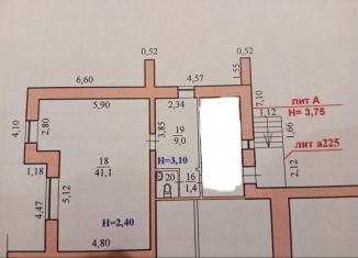 Продажа помещения свободного назначения, 65.5 м2, Волгоград, улица Маршала Ерёменко, 54