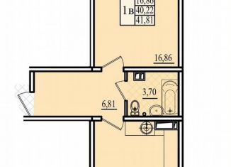 Продажа 1-комнатной квартиры, 41.8 м2, Севастополь