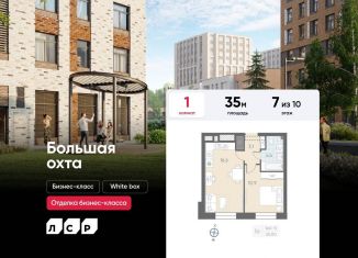 Продаю однокомнатную квартиру, 35 м2, Санкт-Петербург, Красногвардейский район
