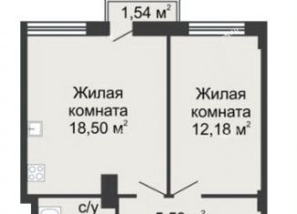 Продается 1-ком. квартира, 41 м2, Ростов-на-Дону, Стабильная улица, 3с3, ЖК Вест Сайд
