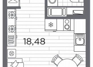 Продается квартира студия, 27.7 м2, Санкт-Петербург, метро Горный институт