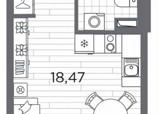 Продается квартира студия, 28.4 м2, Санкт-Петербург, метро Горный институт