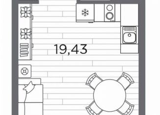 Продается квартира студия, 29.3 м2, Санкт-Петербург, метро Горный институт