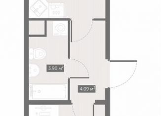 Продаю 1-комнатную квартиру, 43.5 м2, посёлок Шушары