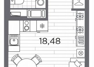 Квартира на продажу студия, 27.7 м2, Санкт-Петербург, метро Горный институт