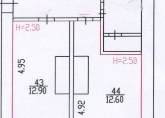 Продается двухкомнатная квартира, 37 м2, Чувашия, улица Эльменя, 13