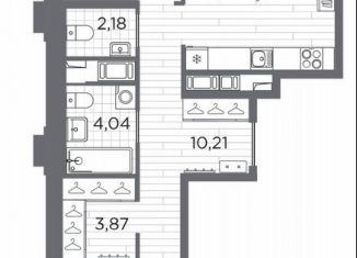 Продаю 2-комнатную квартиру, 74.8 м2, Санкт-Петербург, метро Горный институт