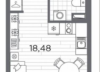 Продаю квартиру студию, 28.4 м2, Санкт-Петербург, метро Горный институт