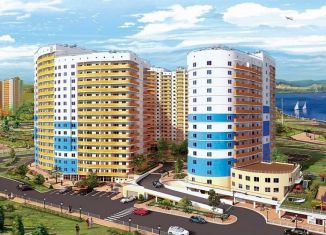 Продам 1-ком. квартиру, 53.7 м2, Краснодар, улица Вишняковой, 1/23к2, улица Вишняковой