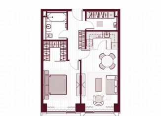 Продается 2-ком. квартира, 56.4 м2, Москва, Хорошевский район, Ленинградский проспект, 37/1