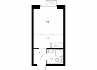 Продается квартира студия, 19.8 м2, Москва, район Западное Дегунино