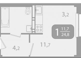 Помещение свободного назначения на продажу, 24.8 м2, Томск, Октябрьский район, улица Юрия Ковалёва, 47