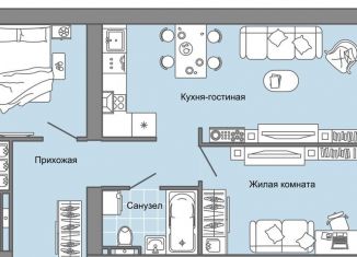 3-комнатная квартира на продажу, 70 м2, Удмуртия, улица Строителя Николая Шишкина, 11к1