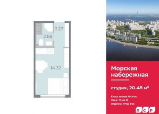 Продается квартира студия, 20.5 м2, Санкт-Петербург, метро Приморская