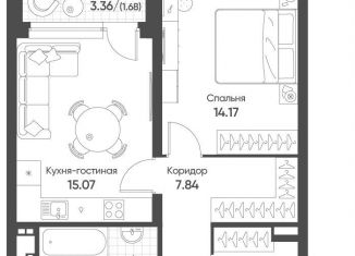 Продается однокомнатная квартира, 48.6 м2, Екатеринбург