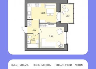 Продам однокомнатную квартиру, 38.1 м2, Рыбинск