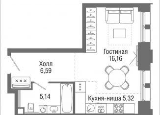 Продам 1-комнатную квартиру, 33 м2, Москва, САО, Ильменский проезд, 14к1