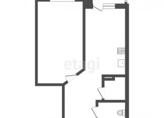 Продажа 1-комнатной квартиры, 42.5 м2, Тульская область, улица Академика Насоновой, 1Б